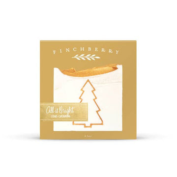 FinchBerry Bath & Body All is Bright Finchberry Holiday Soap Collection!  Santa, Golden Christmas Tree, MORE!
